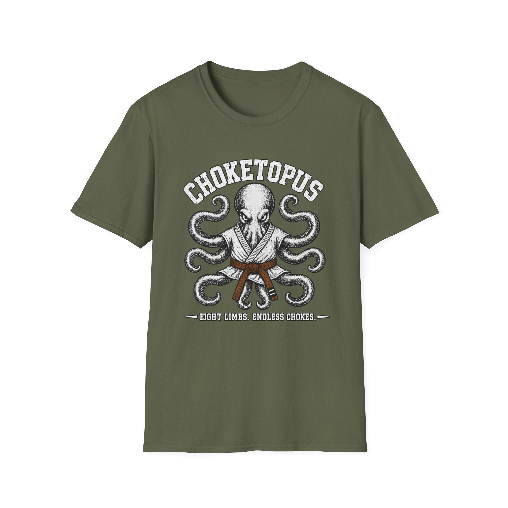 Choketopus Brown Belt T-Shirt