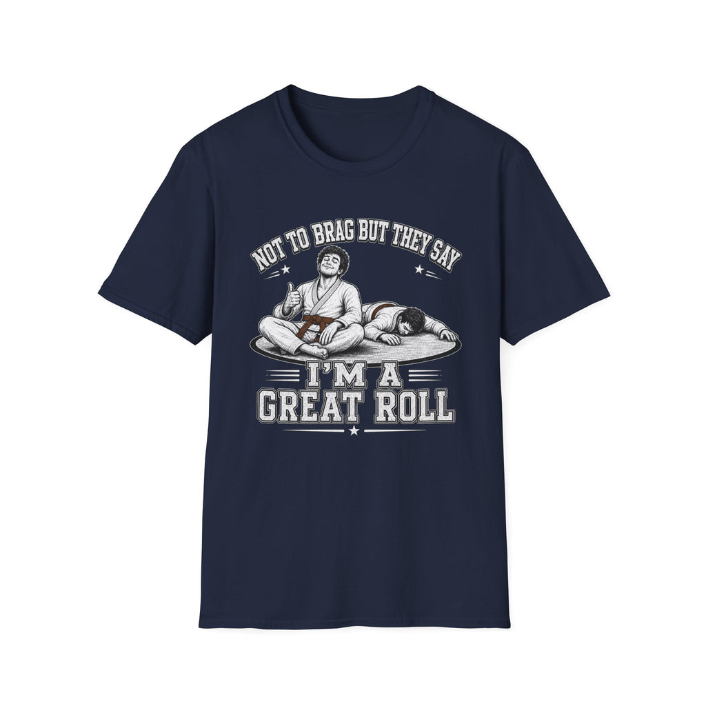 Not to brag M Brown Belt T-Shirt