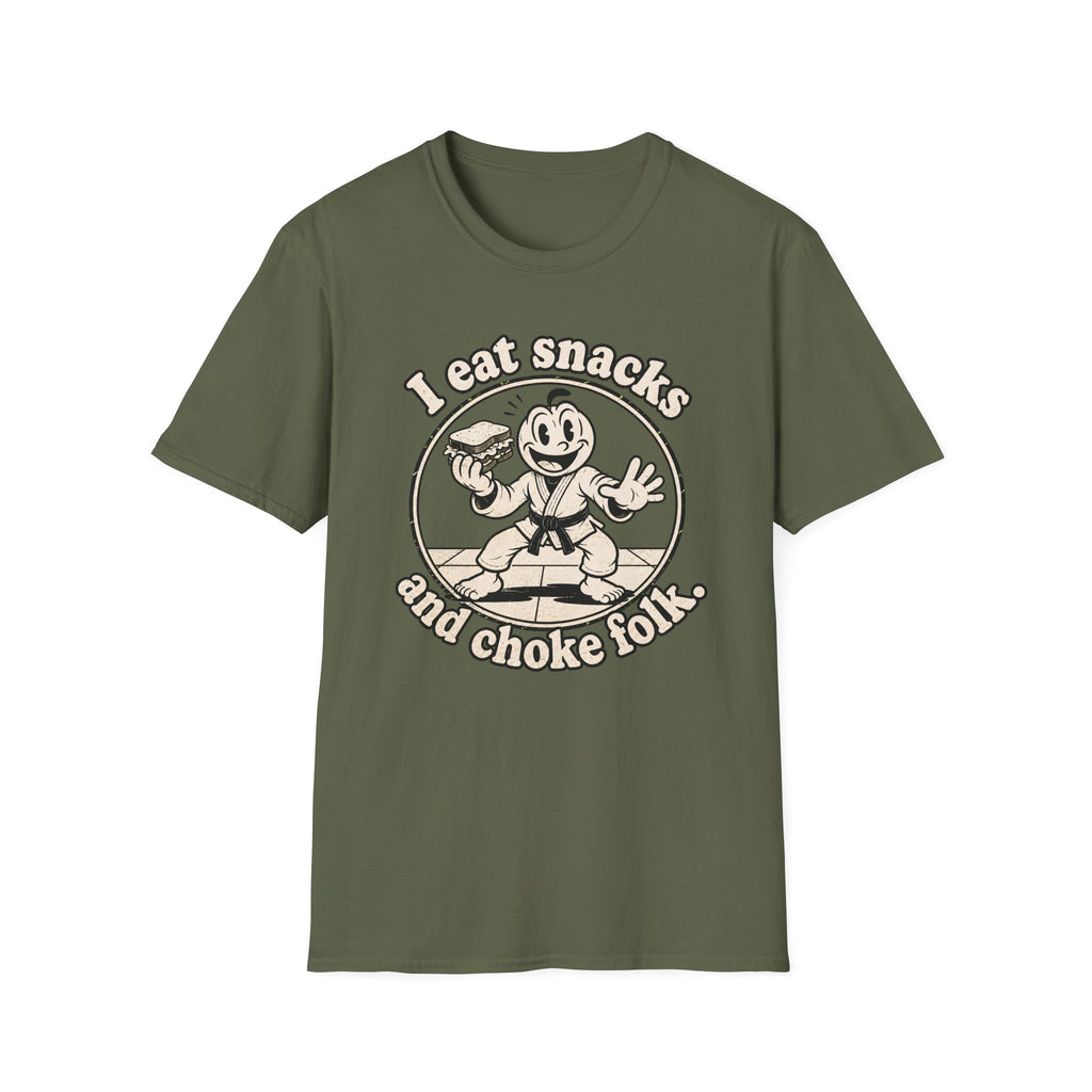 Choke Folk Black Belt T-Shirt