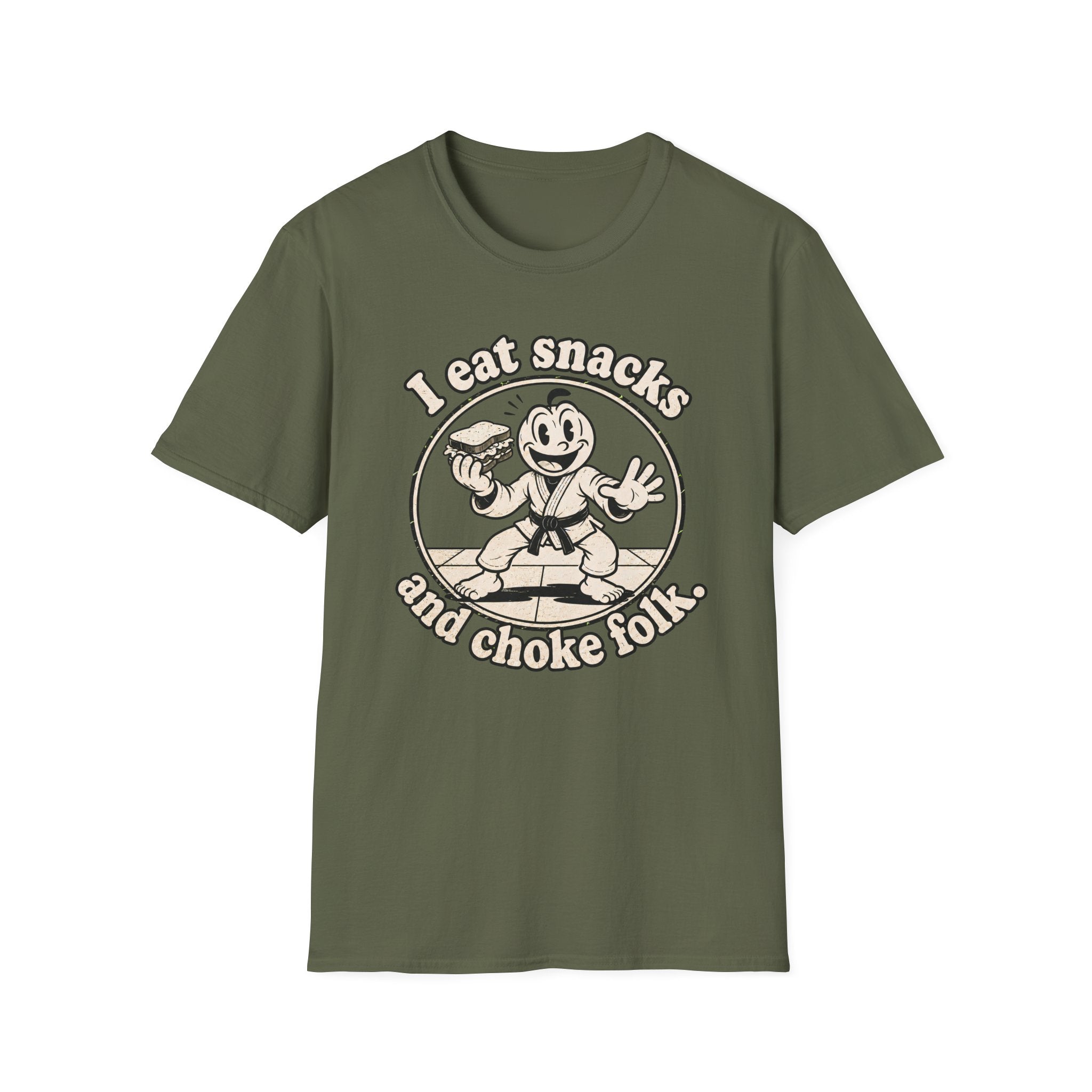 Choke Folk Black Belt T-Shirt