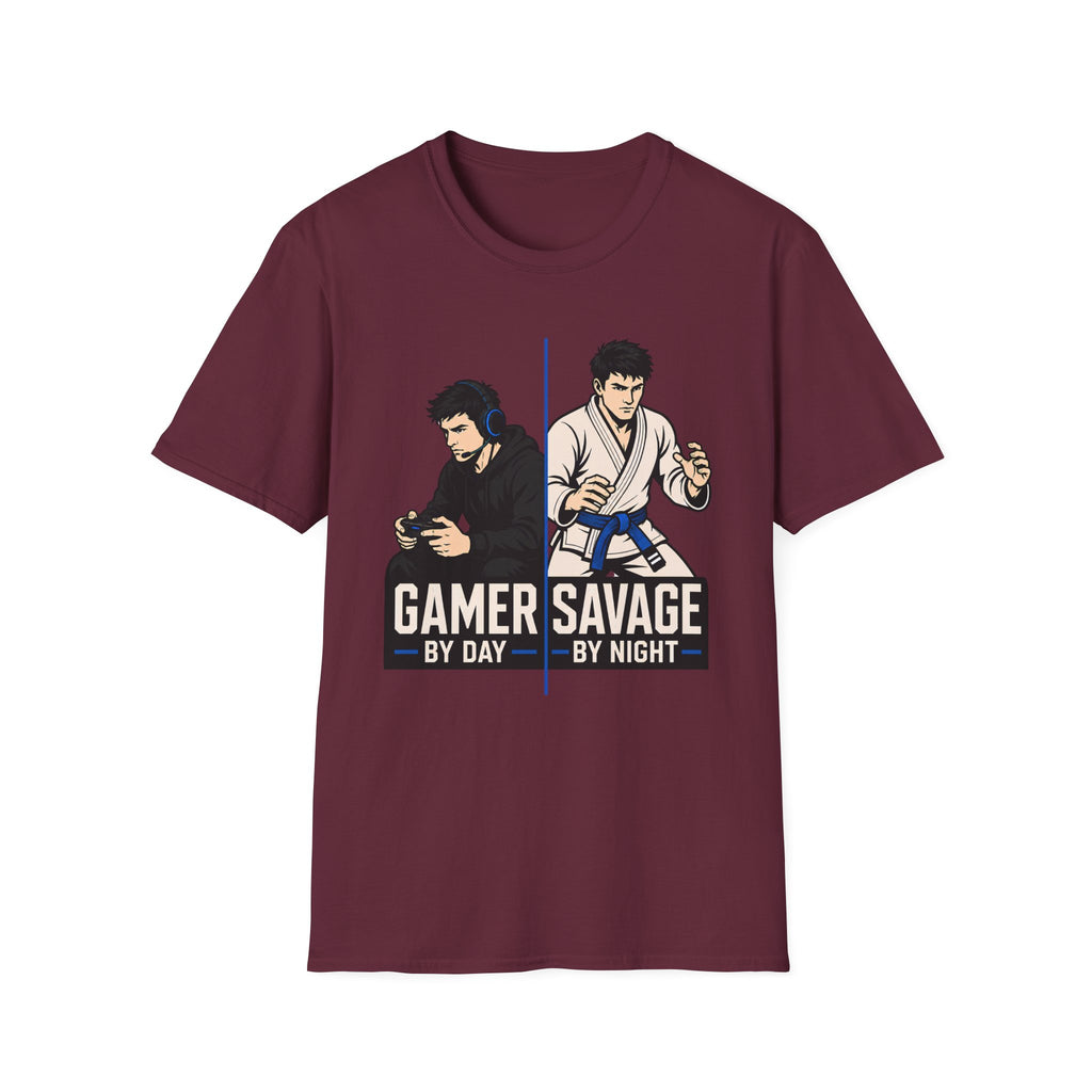 Gamer by Day Blue Belt T-Shirt