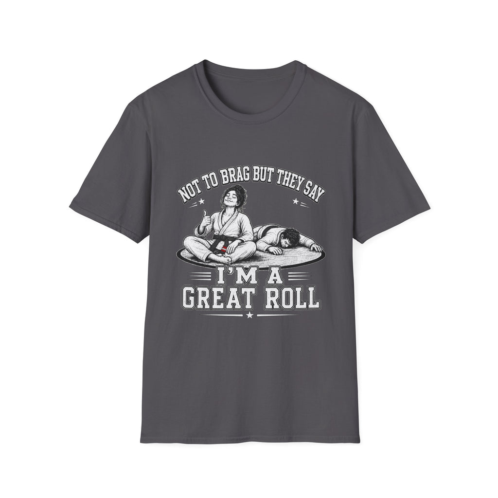 Not to brag W Black Belt T-Shirt
