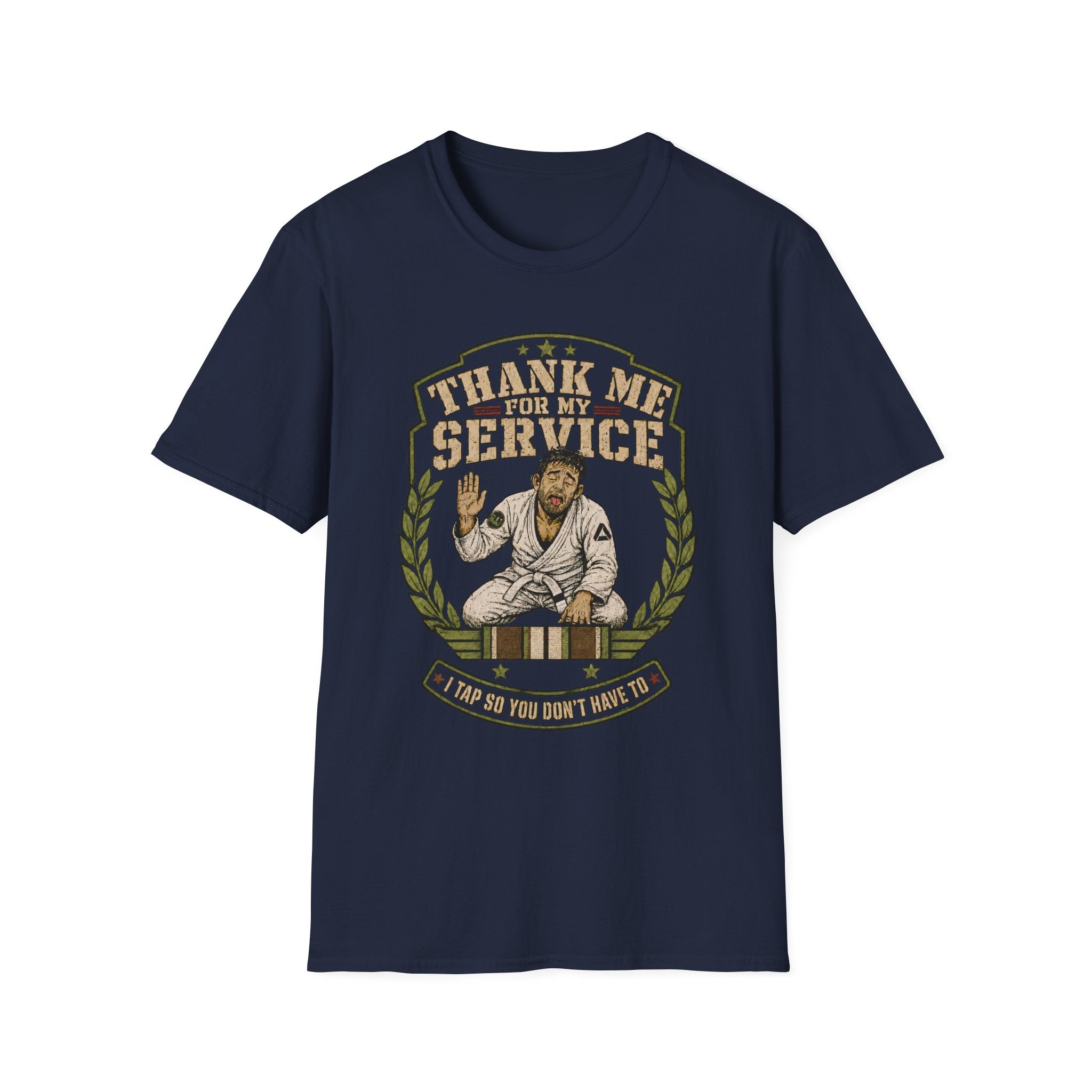 Thank me White Belt T-Shirt