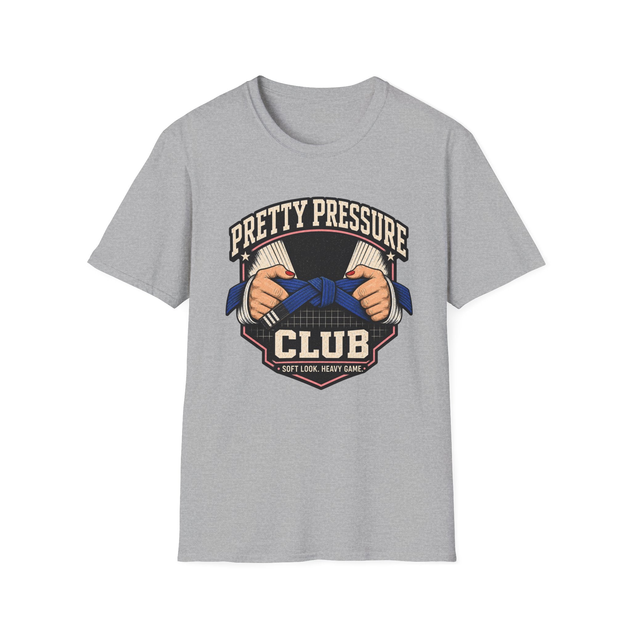 Pretty Pressure Blue Belt T-Shirt