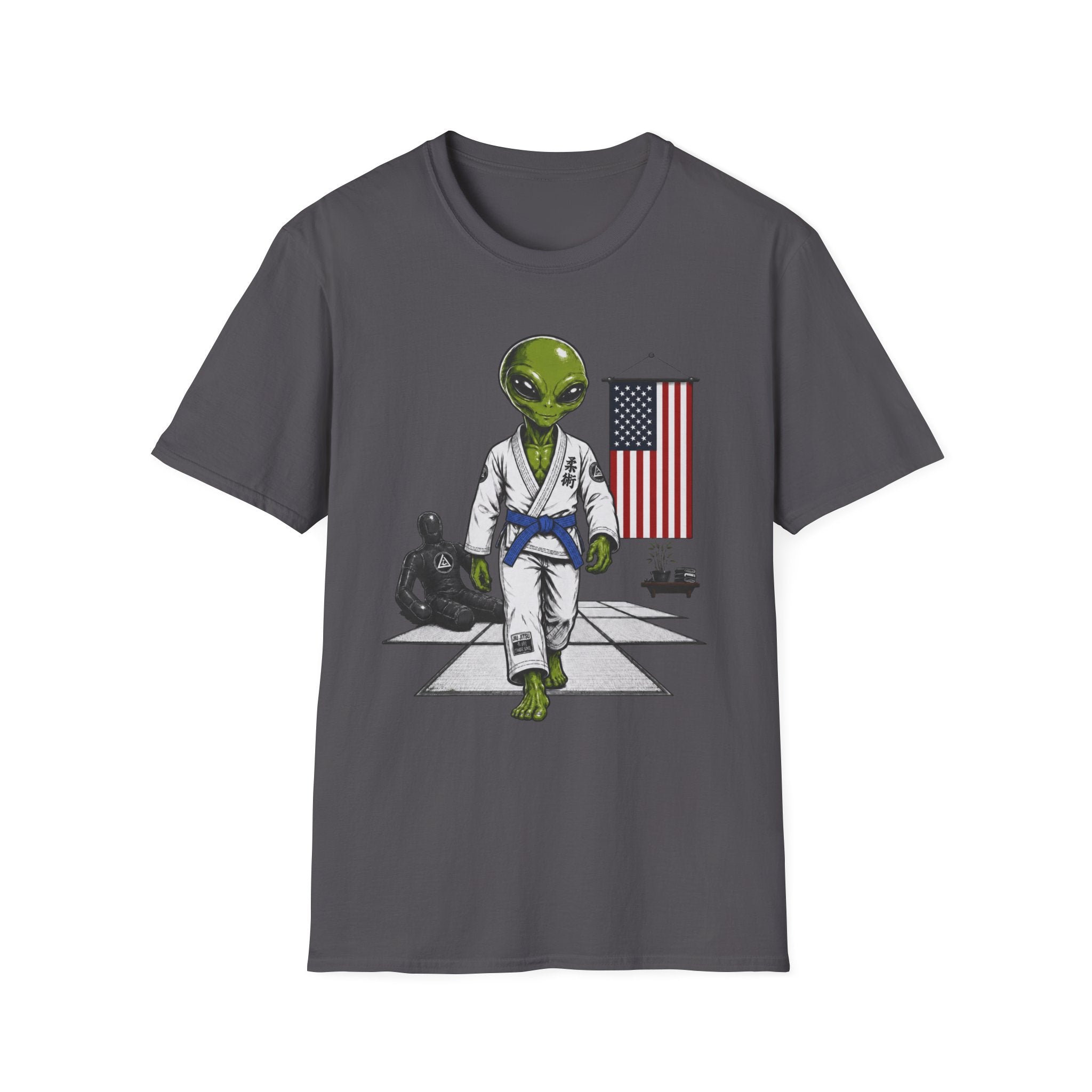 Alien Gym Blue Belt T-Shirt