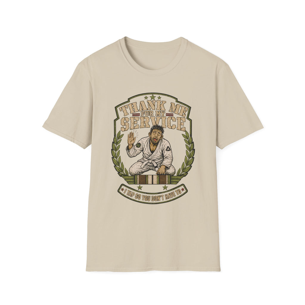 Thank me White Belt T-Shirt