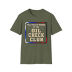 Paid Up Oil Check T-Shirt