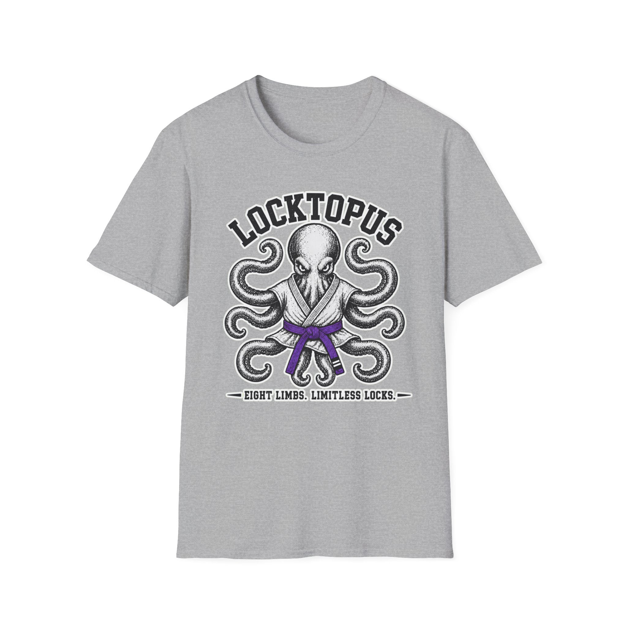 Locktopus Purple Belt T-Shirt