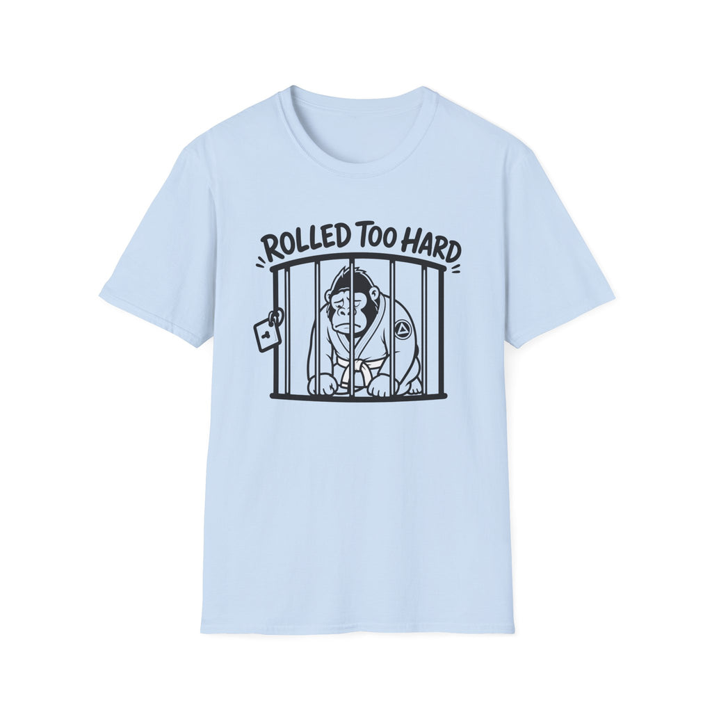 Rolled too Hard White Belt T-Shirt