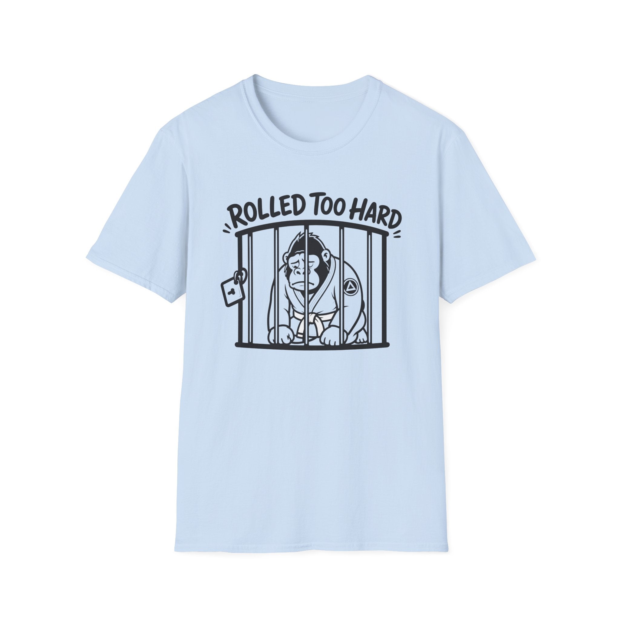 Rolled too Hard White Belt T-Shirt