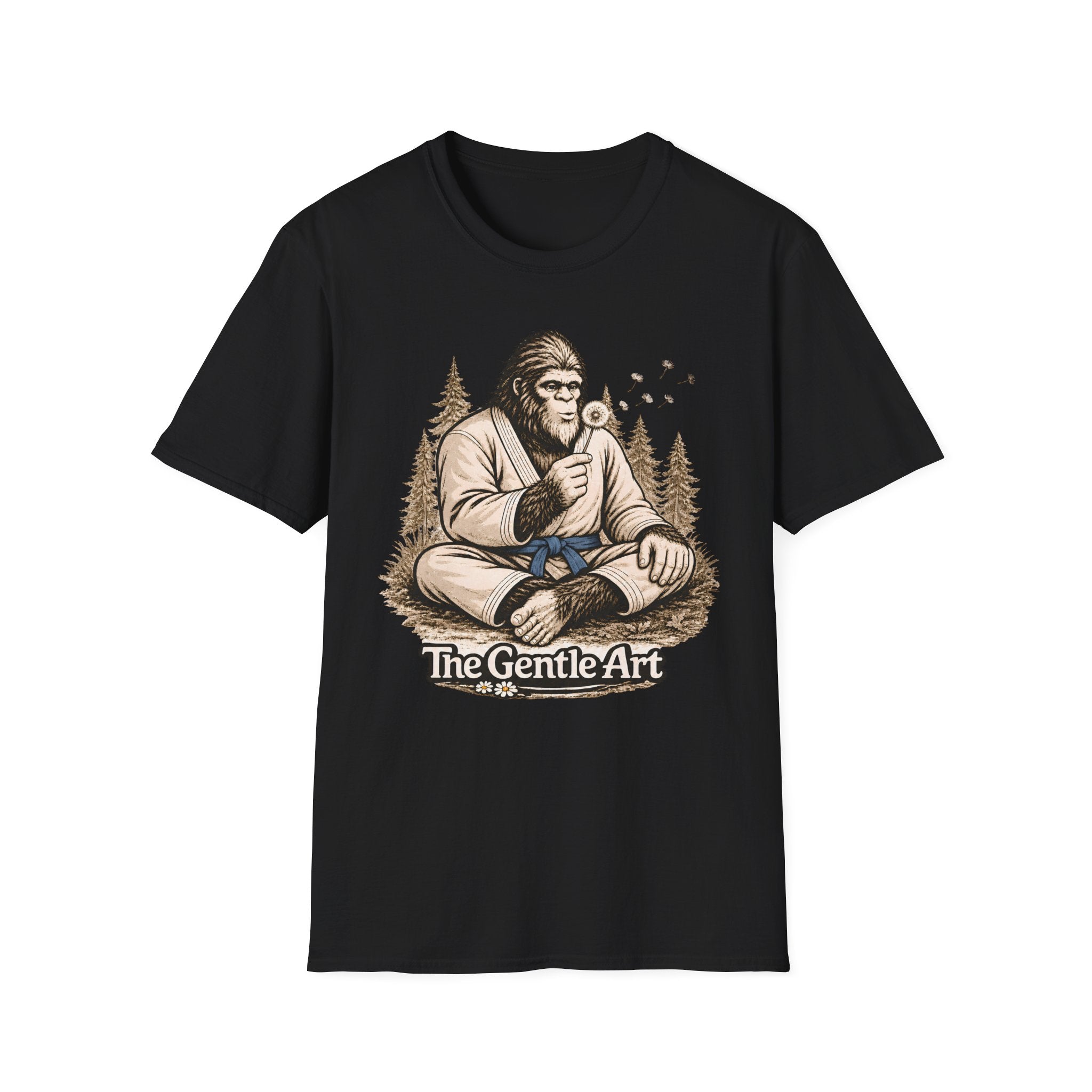 Bigfoot Dandelion Blue Belt T-Shirt
