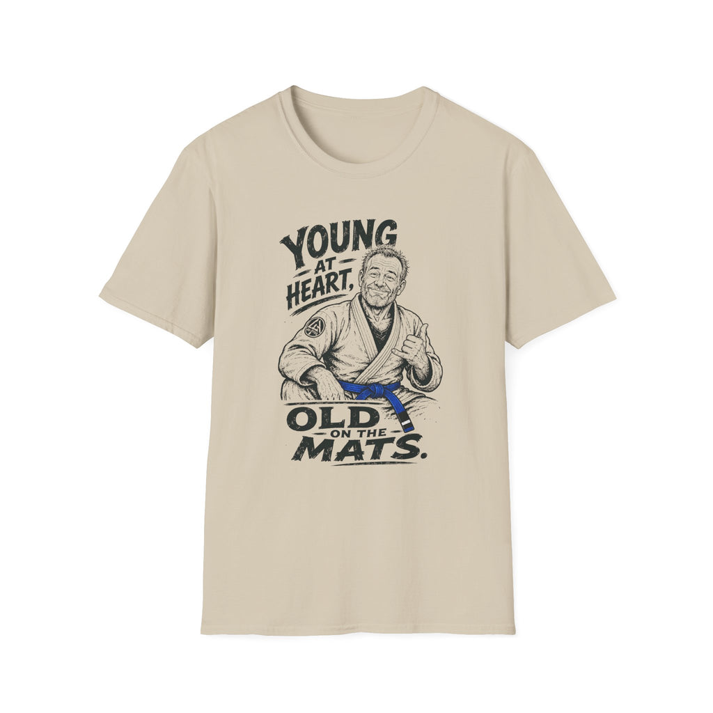 Young at Heart Blue Belt T-Shirt