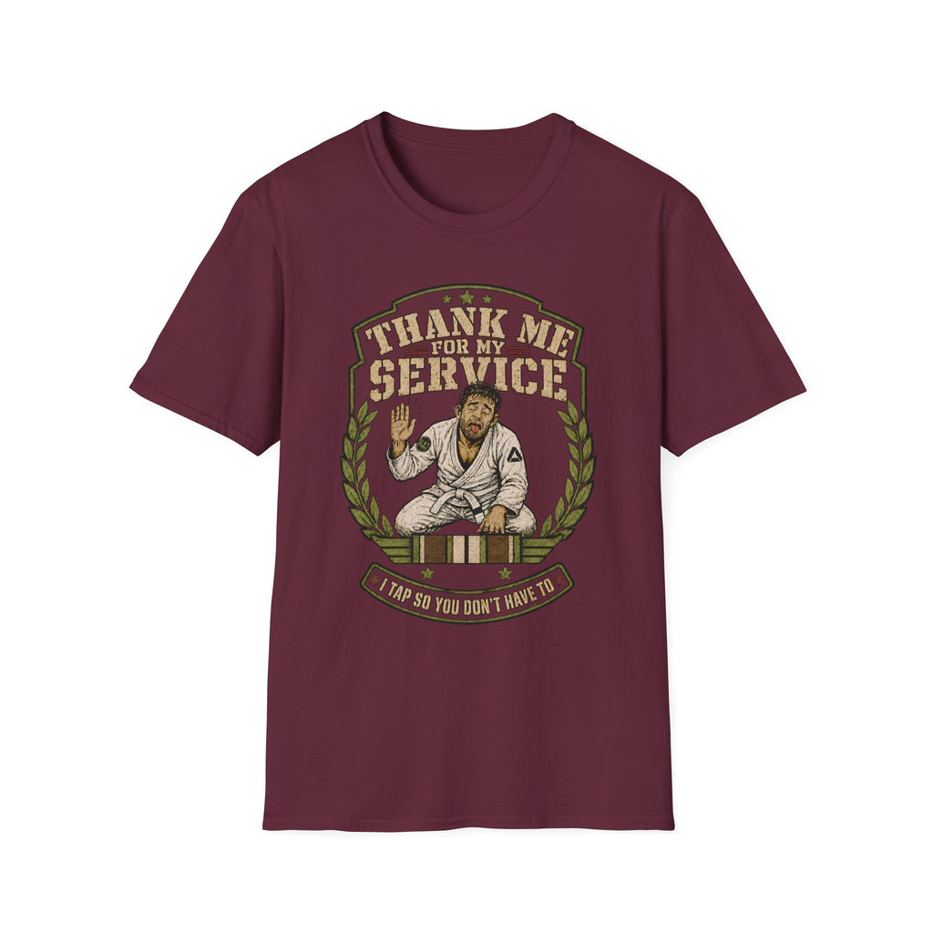 Thank me White Belt T-Shirt