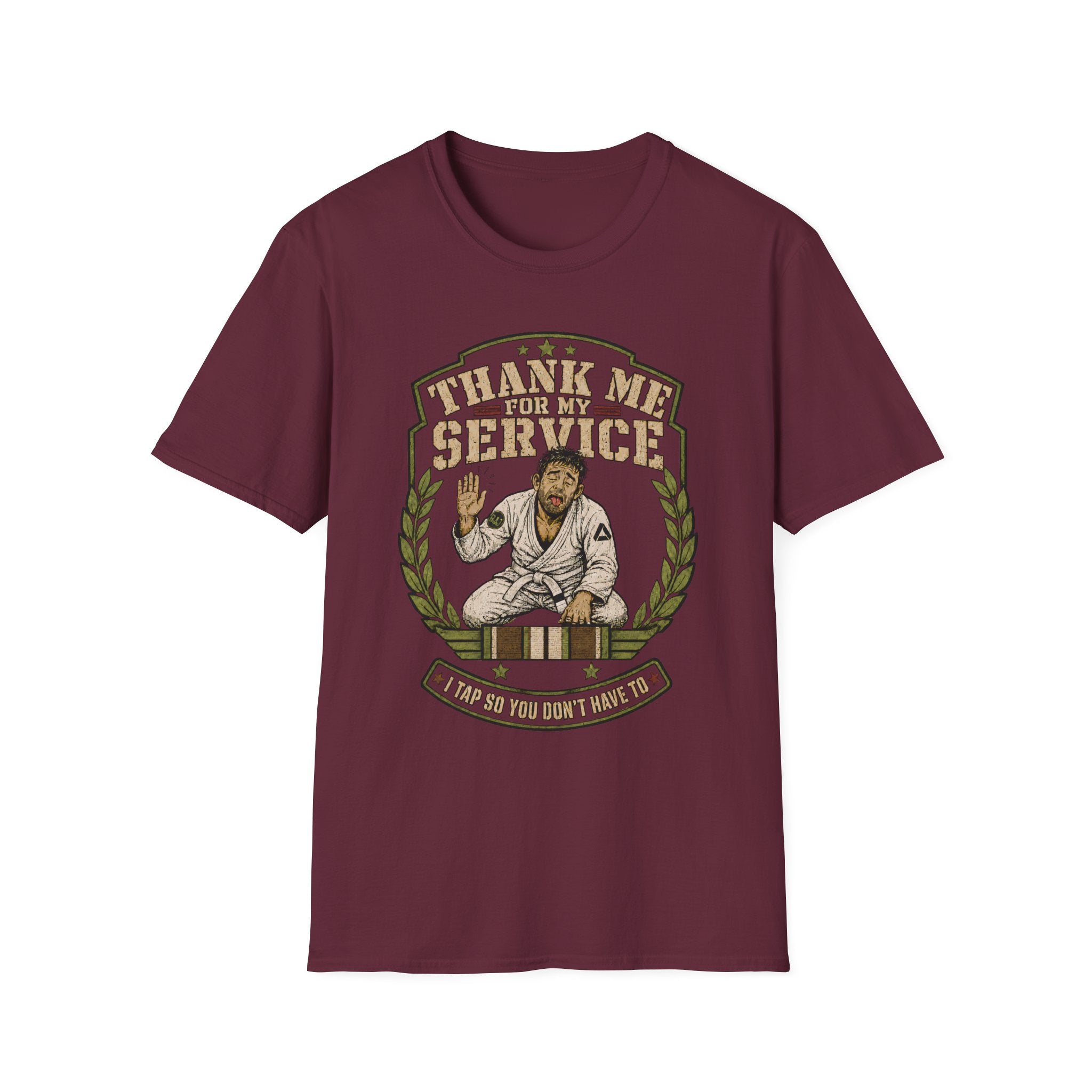 Thank me White Belt T-Shirt