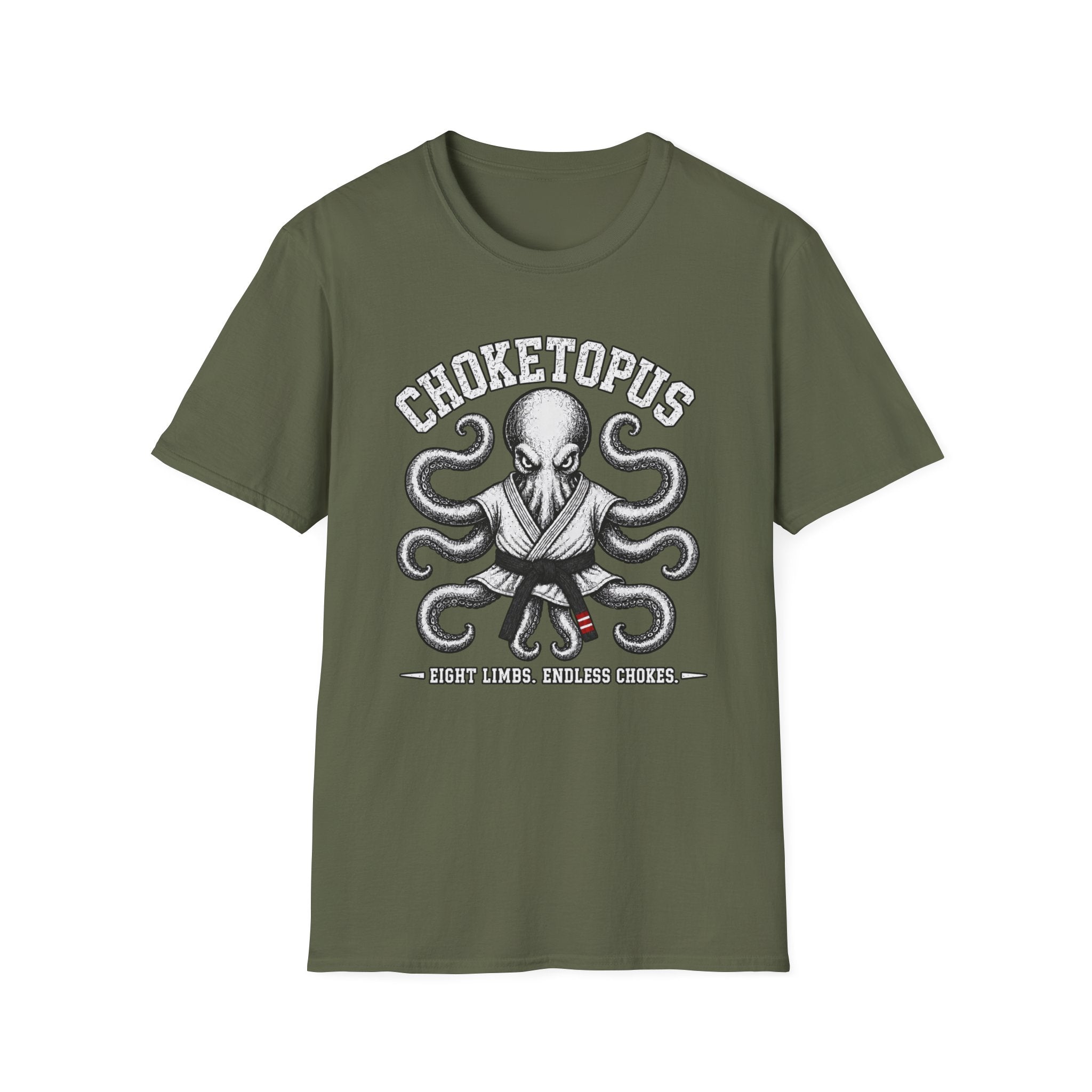 Choketopus Black Belt T-Shirt