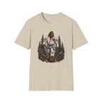 Bigfoot Forrest Blue Belt T-Shirt