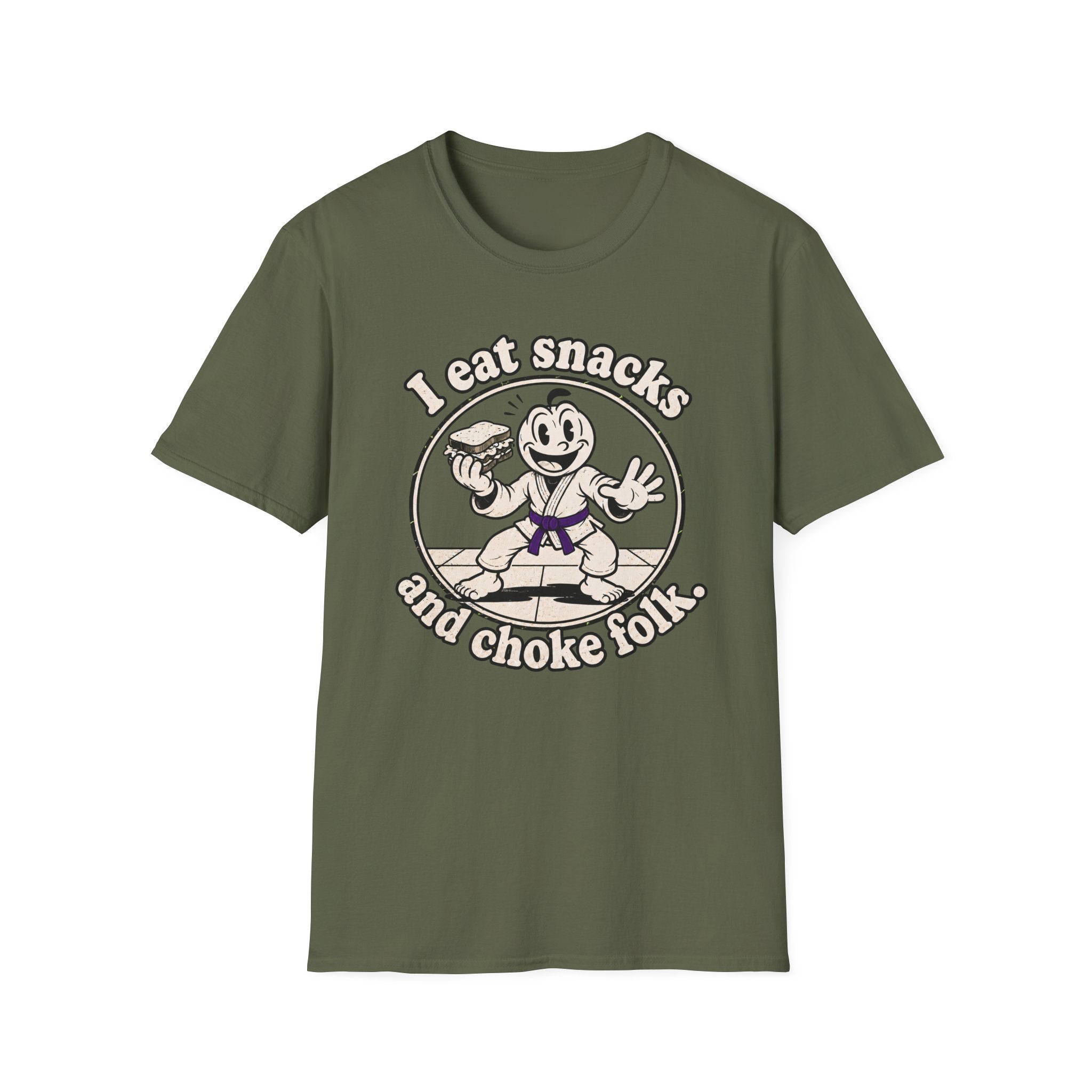 Choke Folk Purple Belt T-Shirt