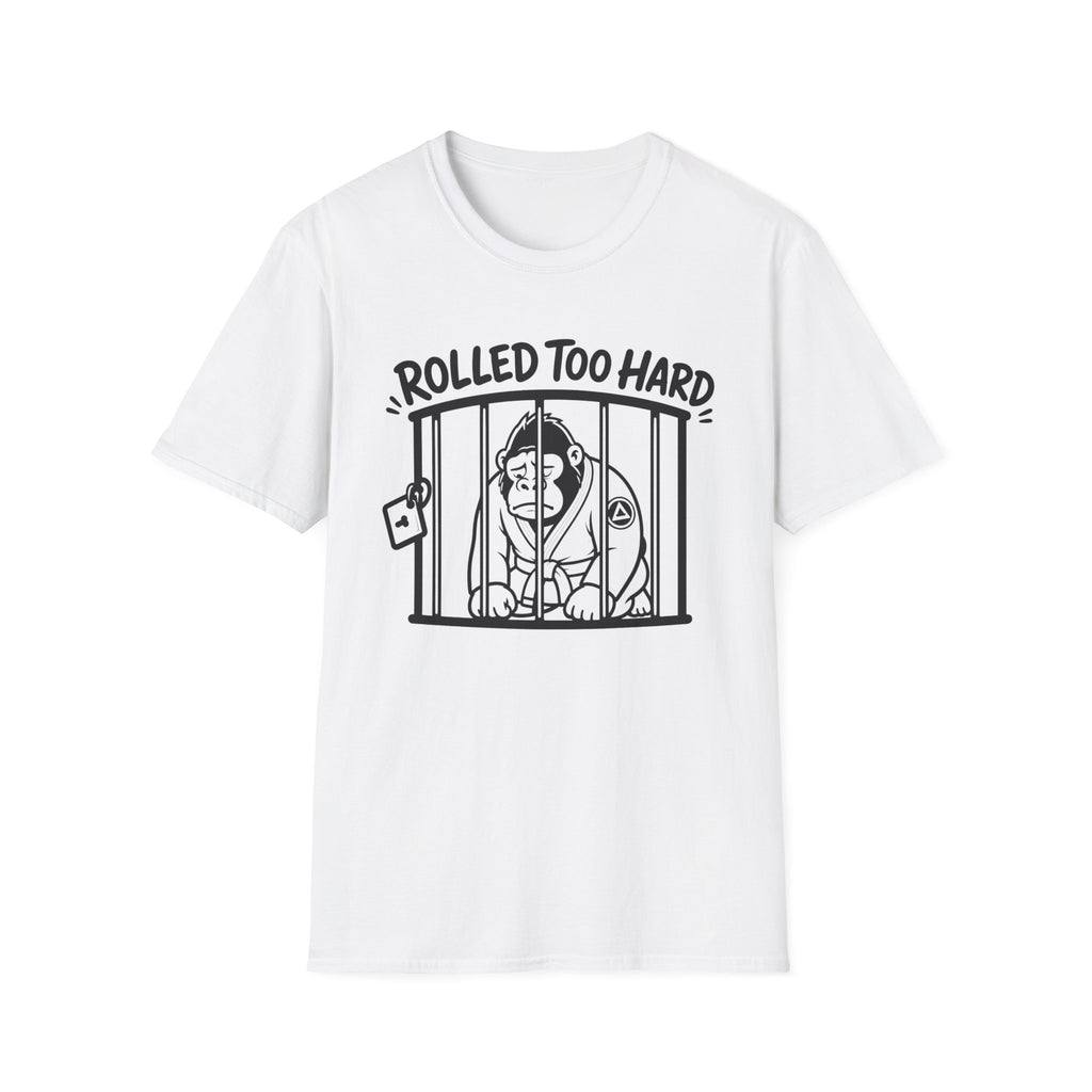 Rolled too Hard White Belt T-Shirt