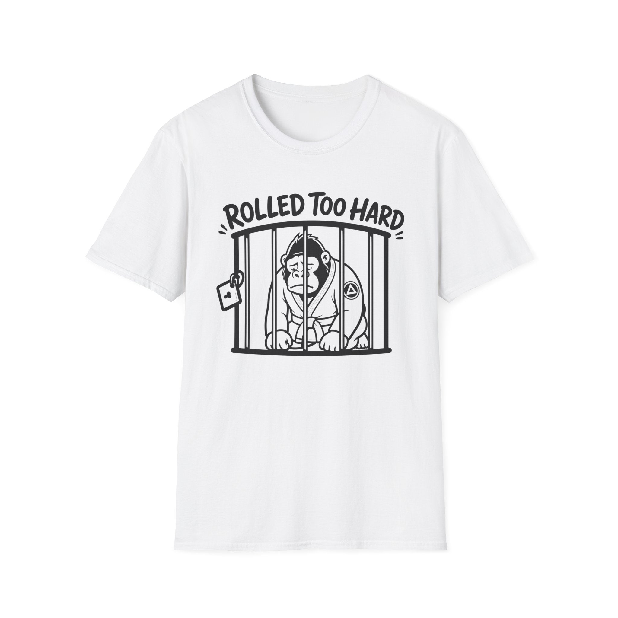 Rolled too Hard White Belt T-Shirt