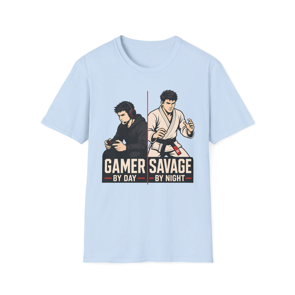 Gamer by Day Black Belt T-Shirt