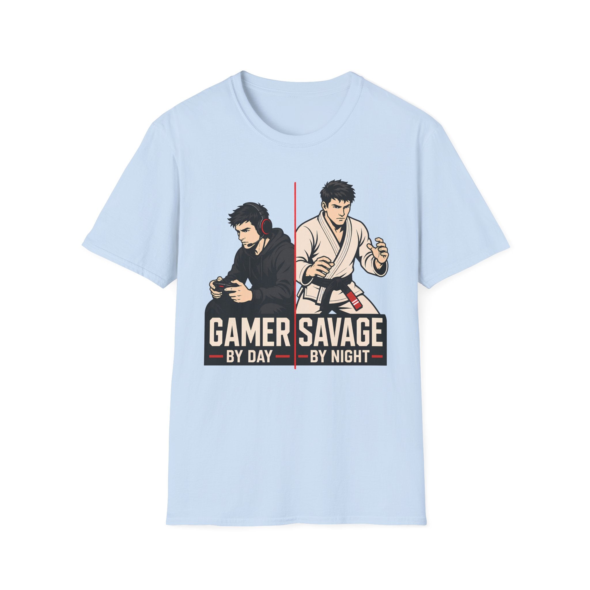 Gamer by Day Black Belt T-Shirt