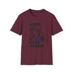 Young at Heart Blue Belt T-Shirt