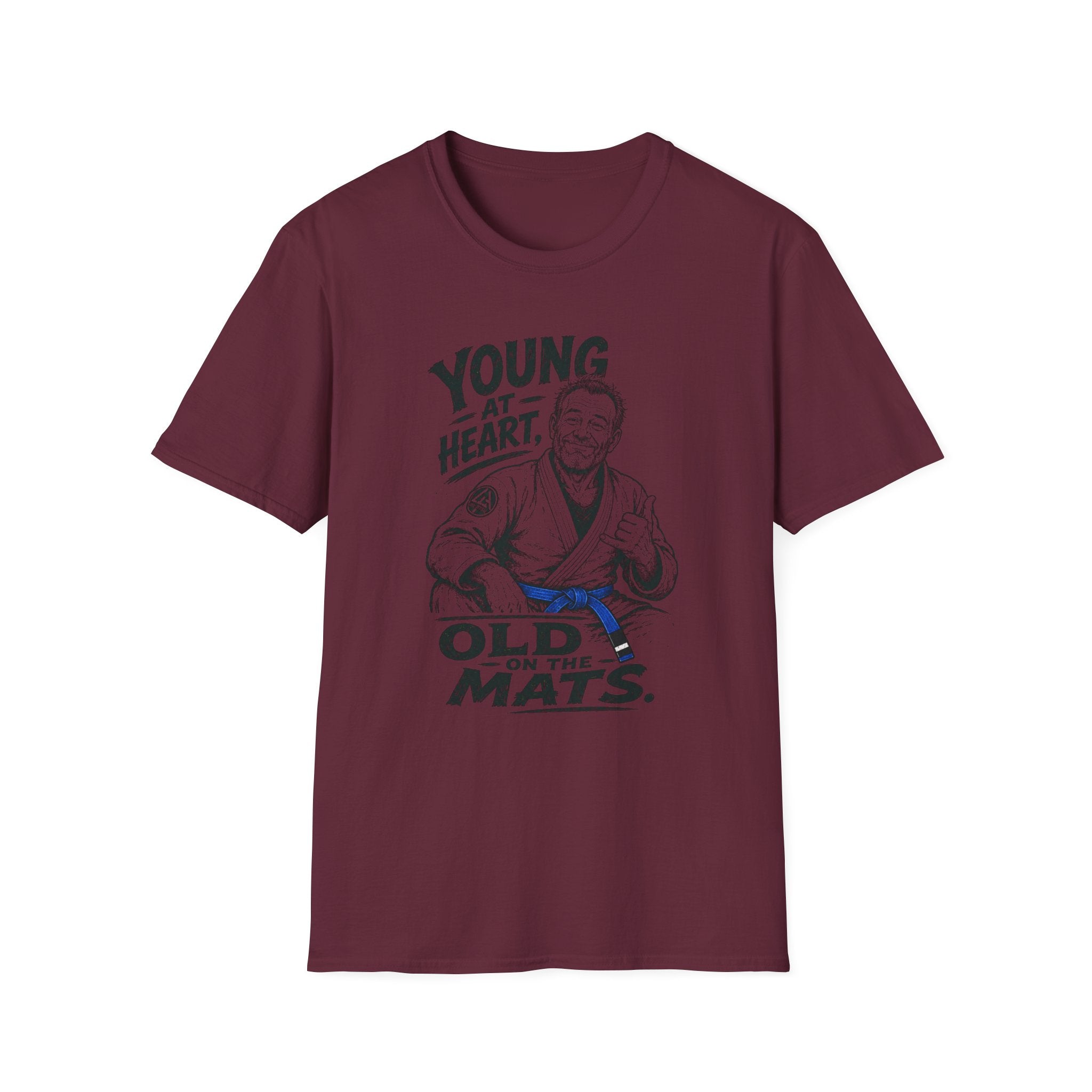 Young at Heart Blue Belt T-Shirt