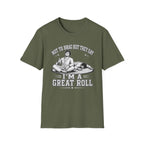 Not to brag M White Belt T-Shirt