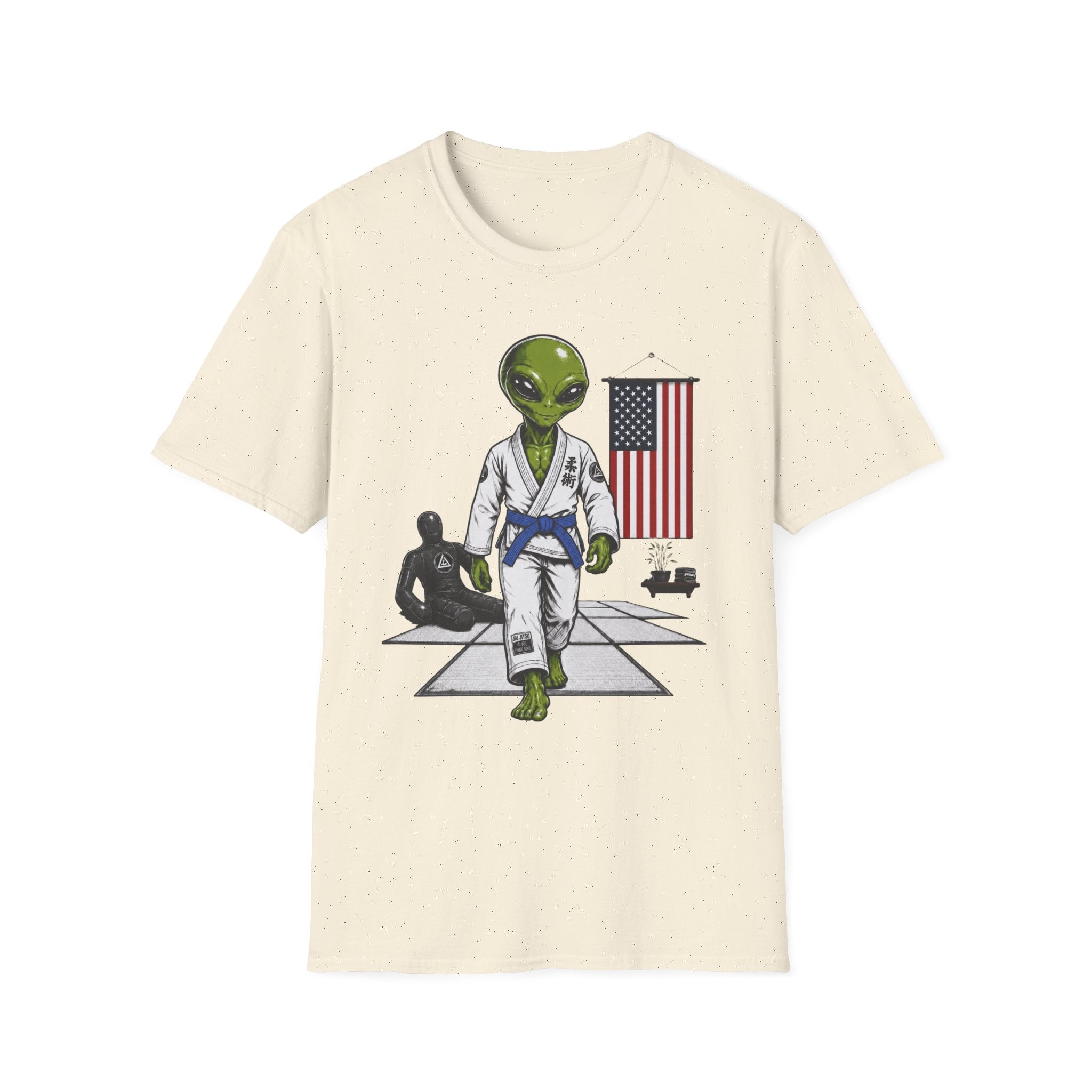 Alien Gym Blue Belt T-Shirt