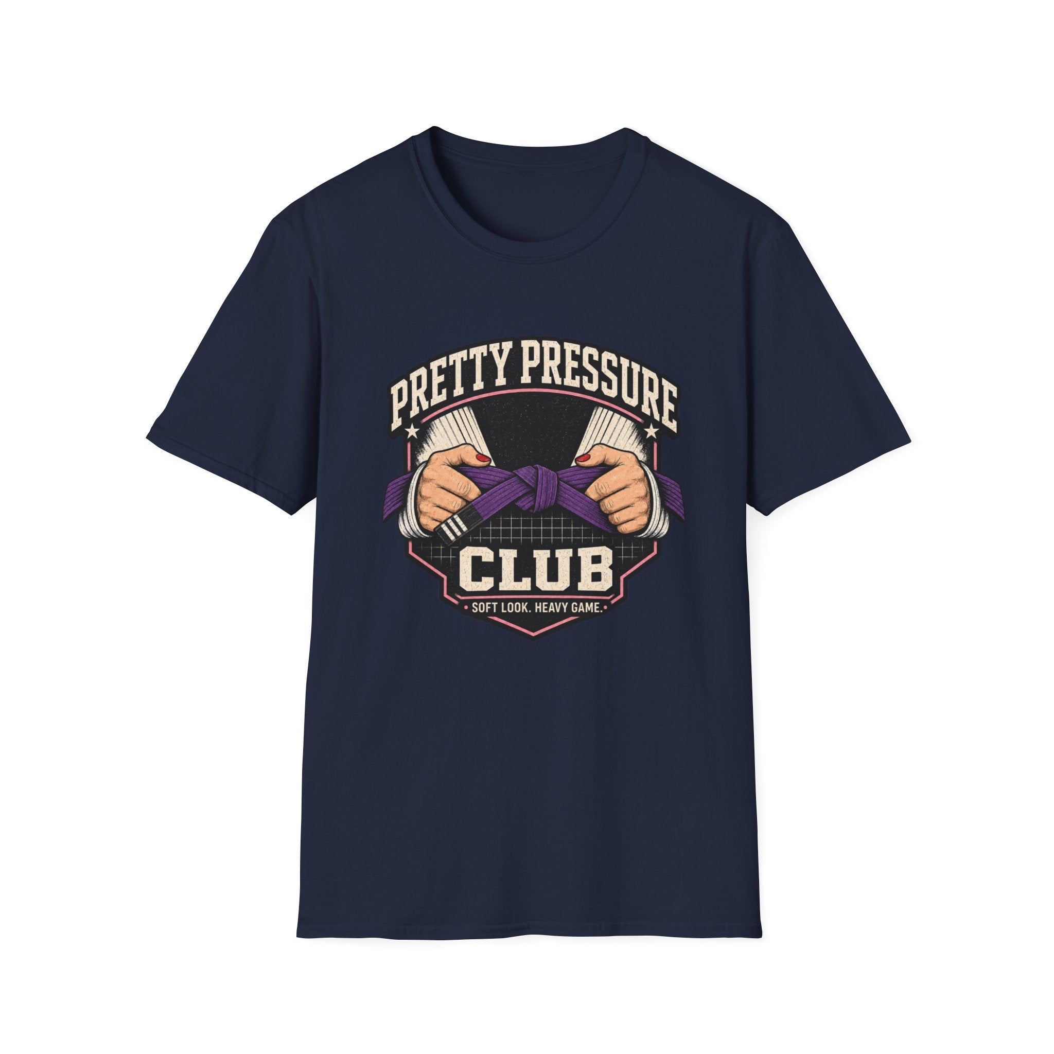 Pretty Pressure White Belt T-Shirt