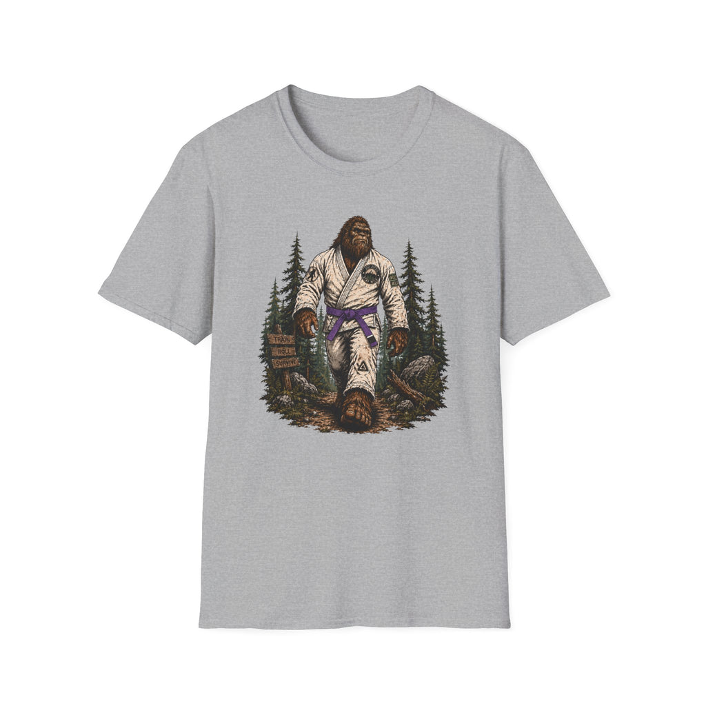 Bigfoot Forrest Purple Belt T-Shirt