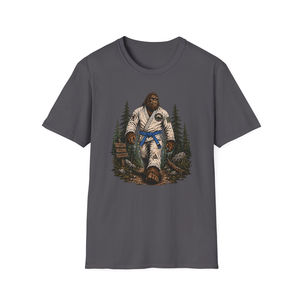 Bigfoot Forrest Blue Belt T-Shirt