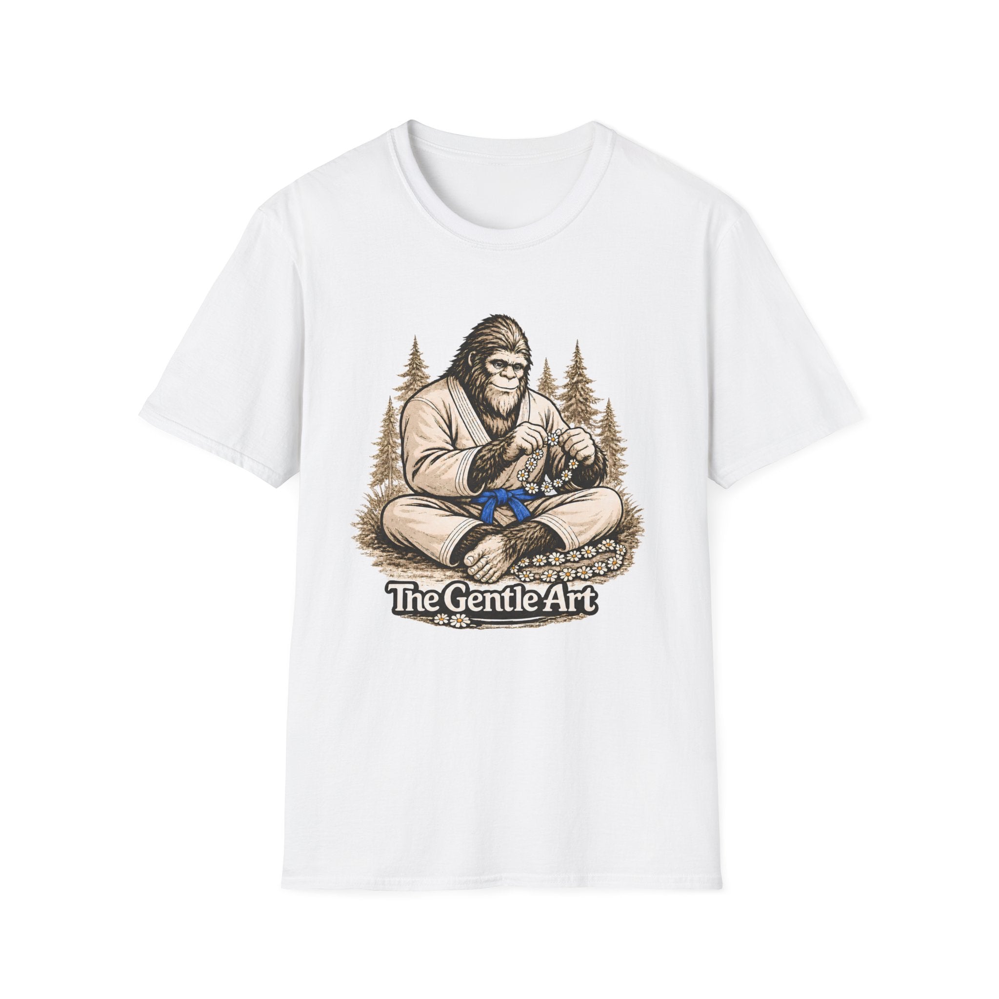 Bigfoot Daisy Blue Belt T-Shirt
