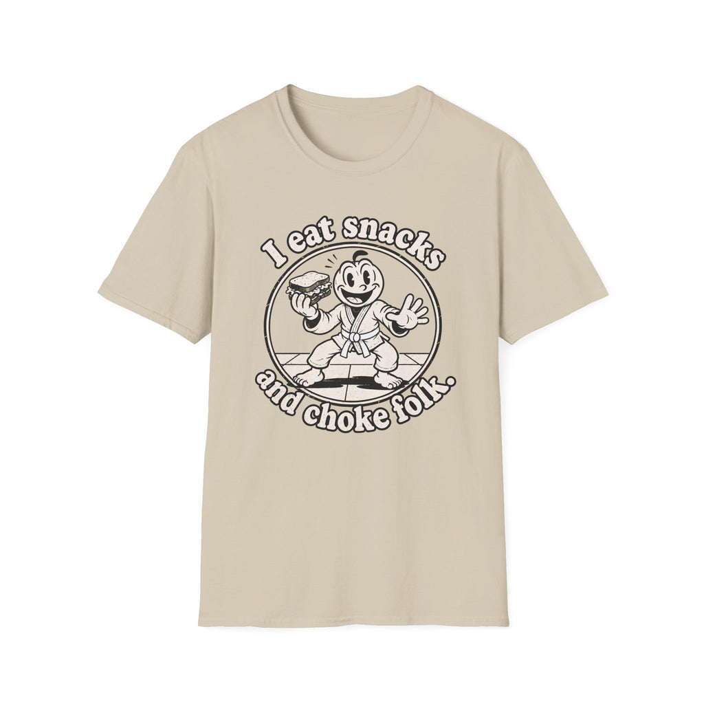 Choke Folk White Belt T-Shirt