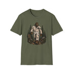 Bigfoot Forrest White Belt T-Shirt