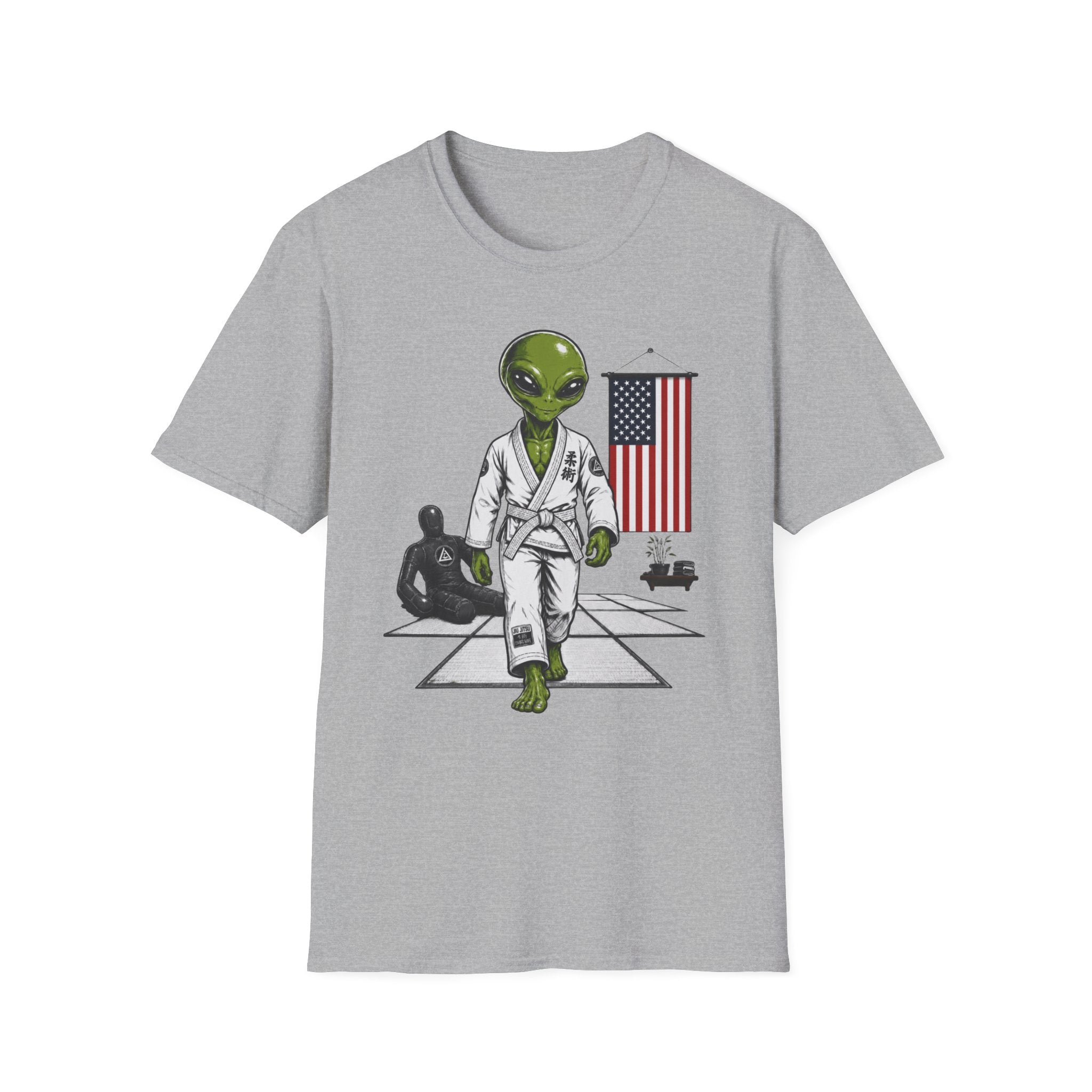 Alien Gym White Belt T-Shirt