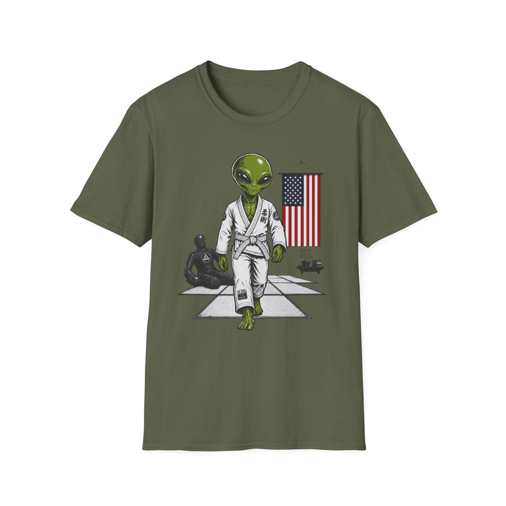Alien Gym White Belt T-Shirt