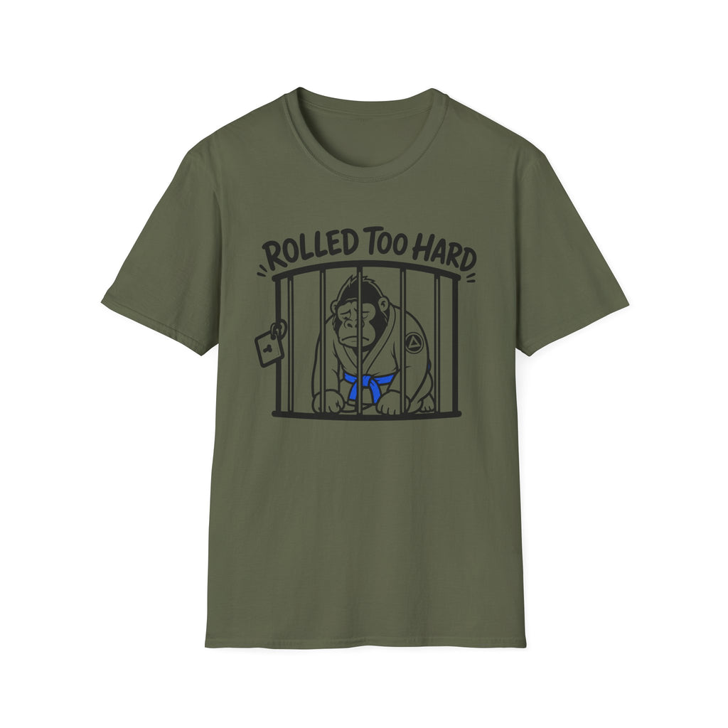 Rolled too Hard Blue Belt T-Shirt