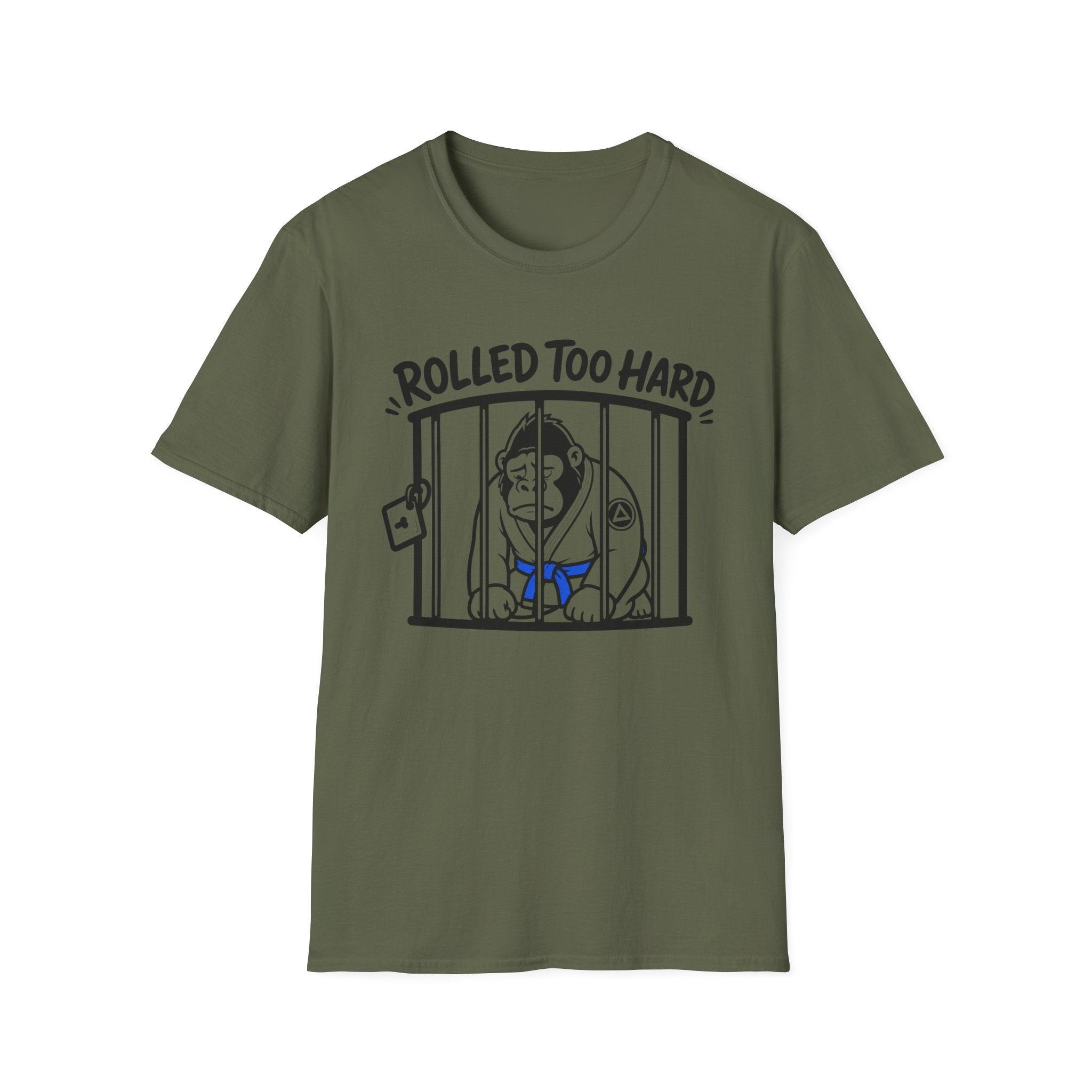 Rolled too Hard Blue Belt T-Shirt
