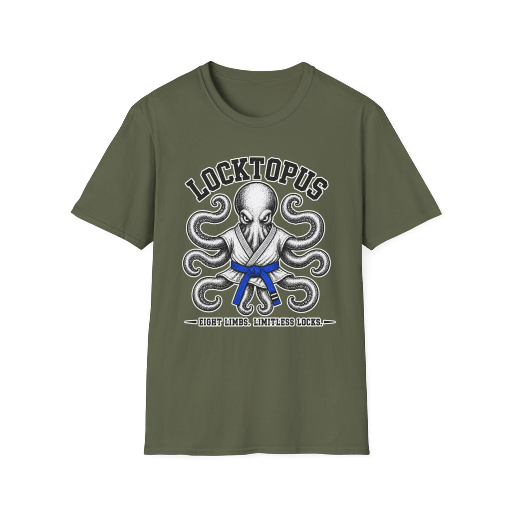 Locktopus Blue Belt T-Shirt