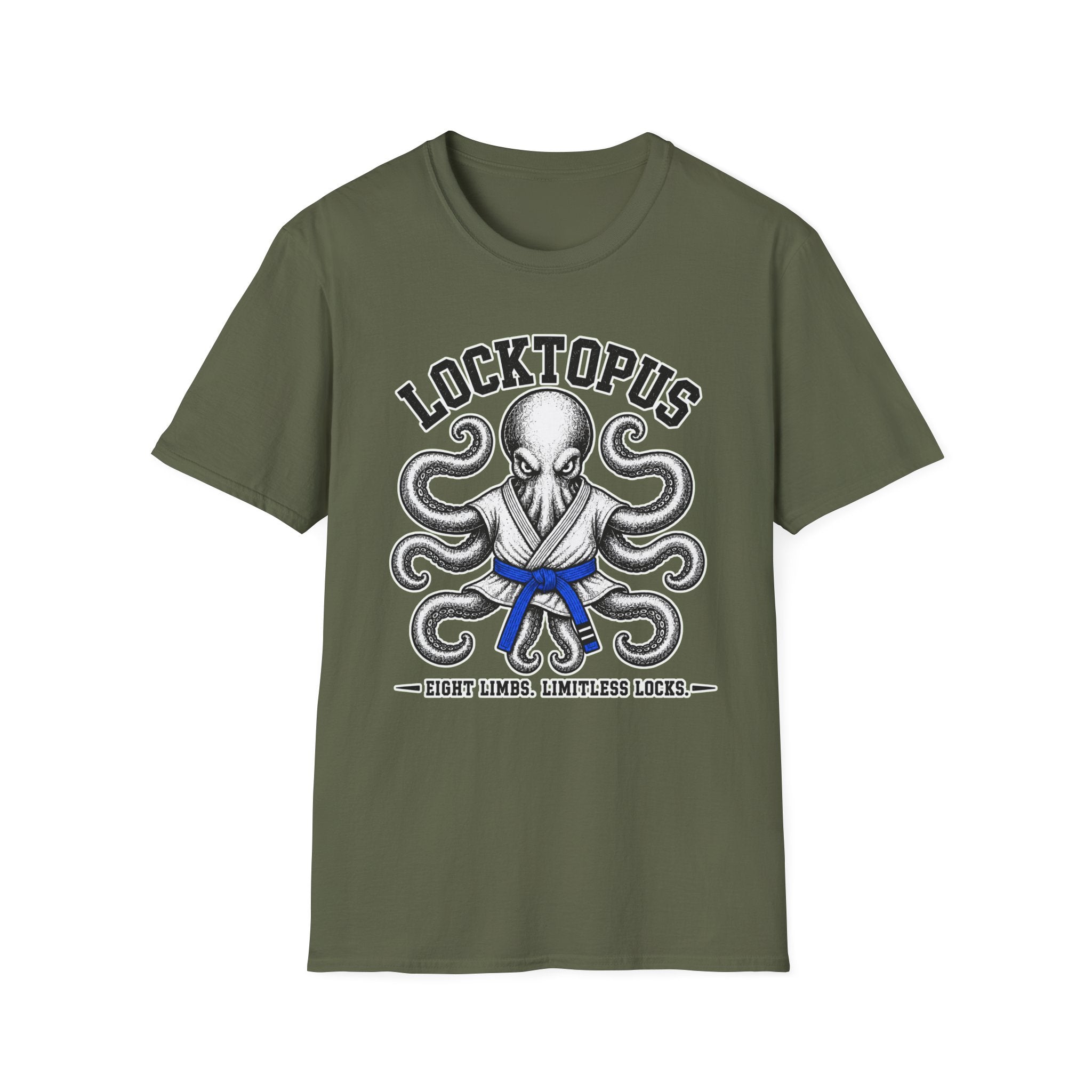 Locktopus Blue Belt T-Shirt