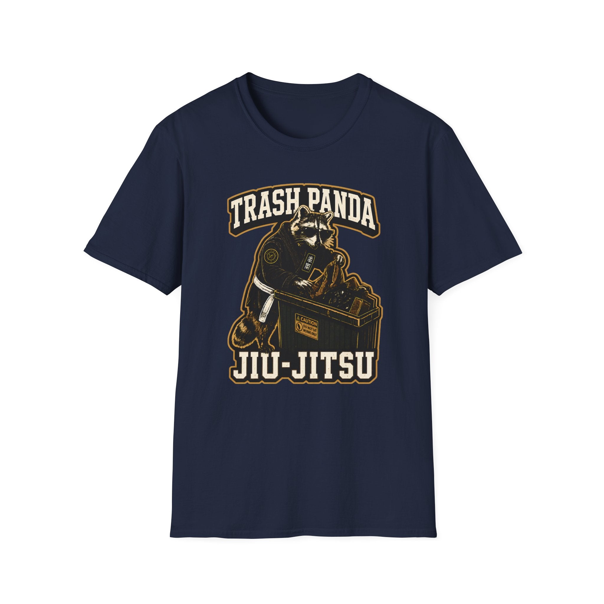 Trash Panda White Belt T-Shirt