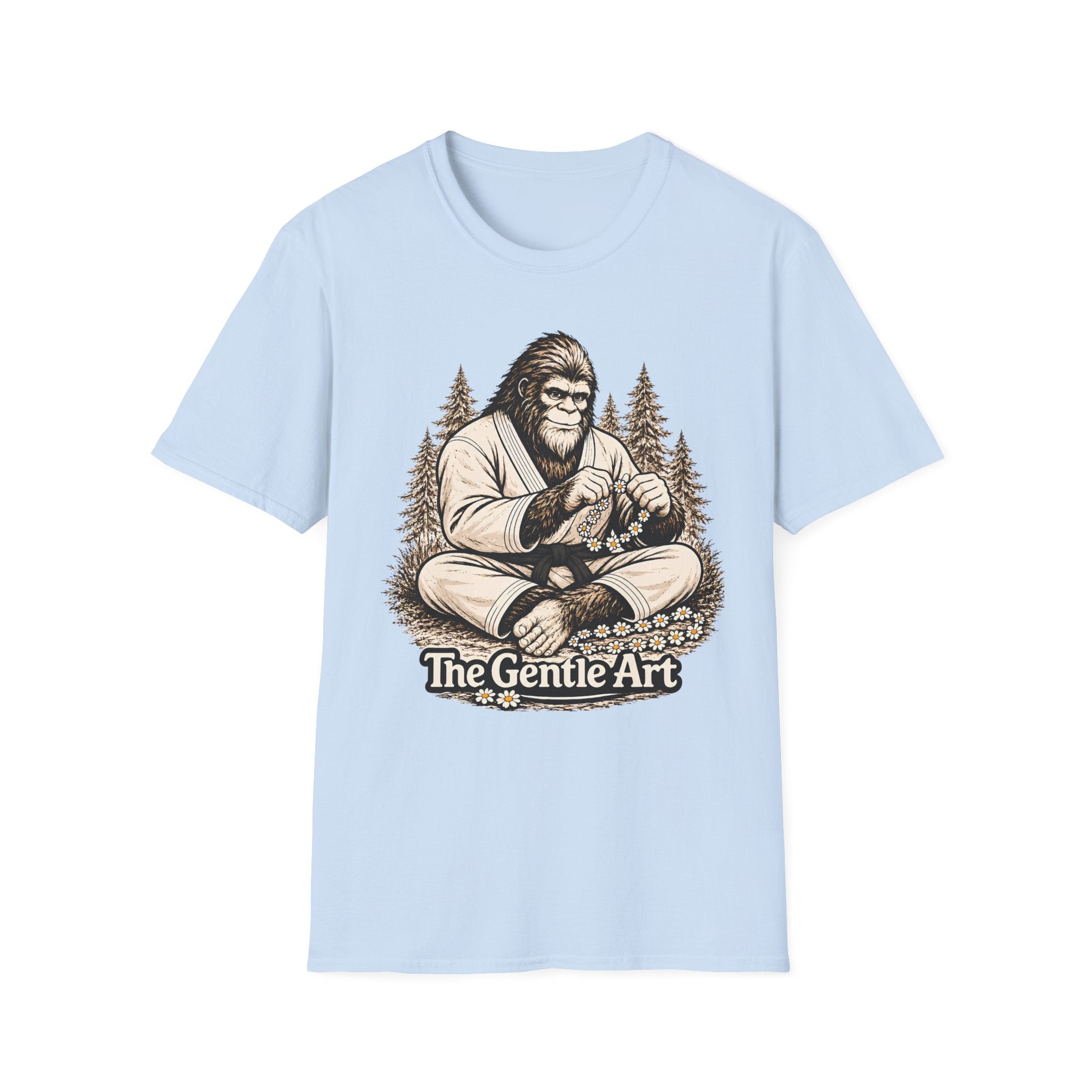 Bigfoot Daisy Black Belt T-Shirt