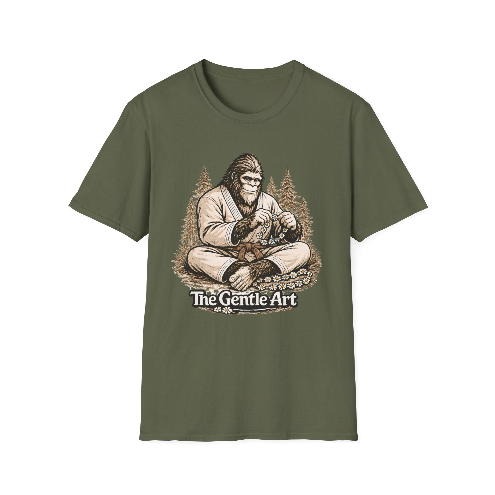 Bigfoot Daisy Brown Belt T-Shirt