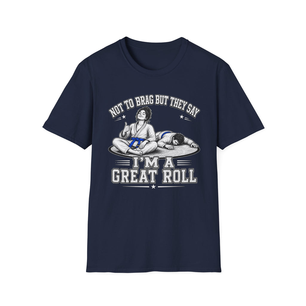 Not to brag W Blue Belt T-Shirt