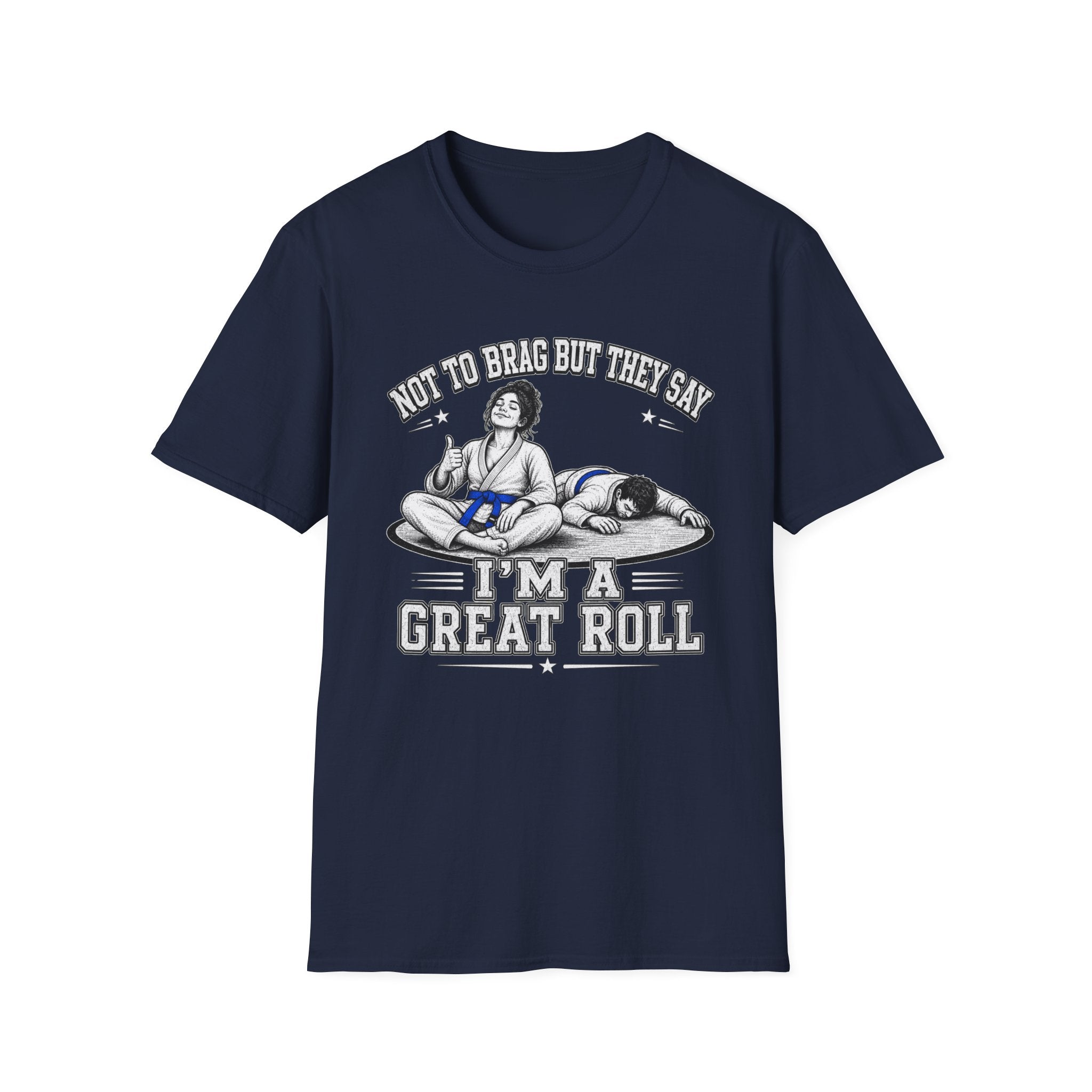 Not to brag W Blue Belt T-Shirt