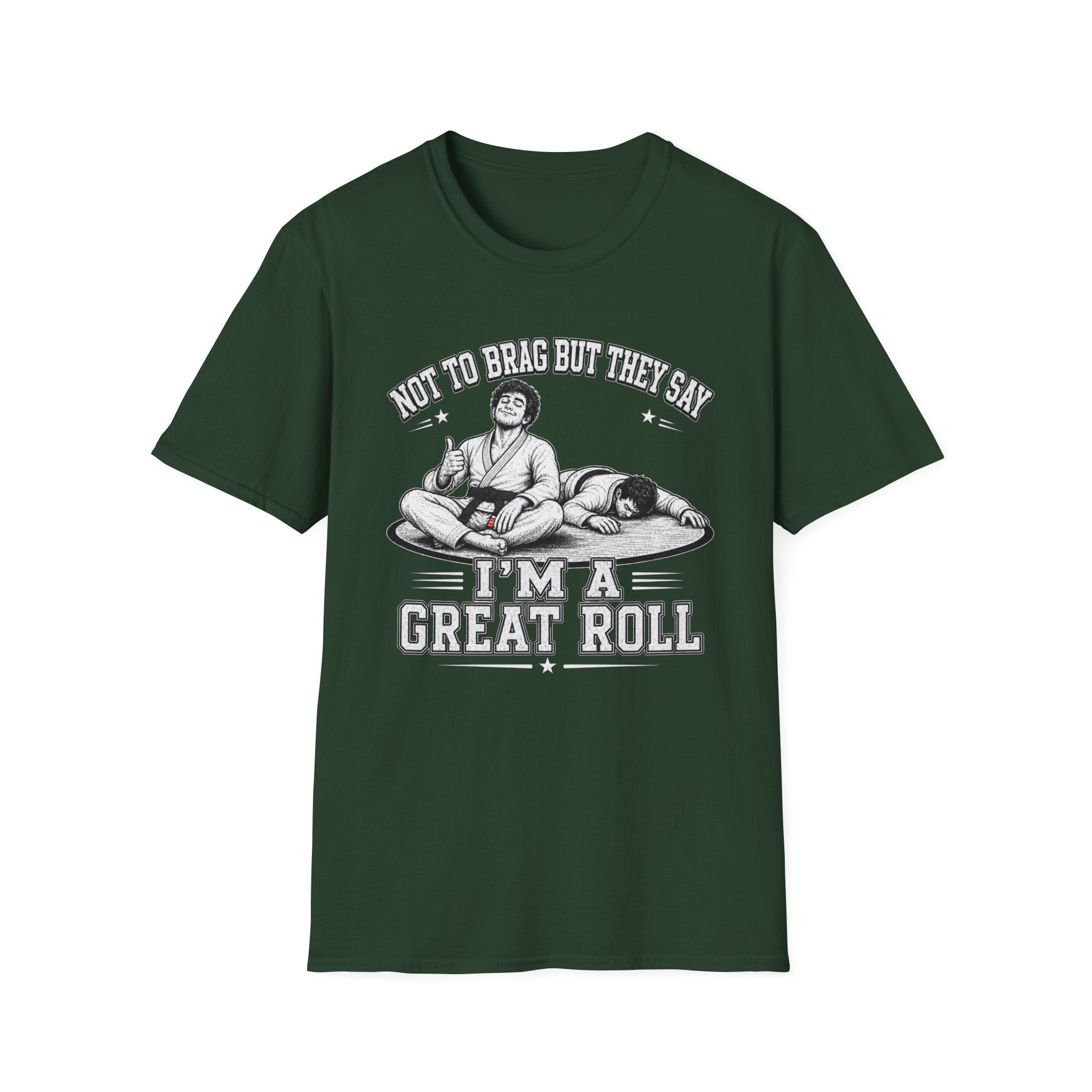Not to brag M Black Belt T-Shirt