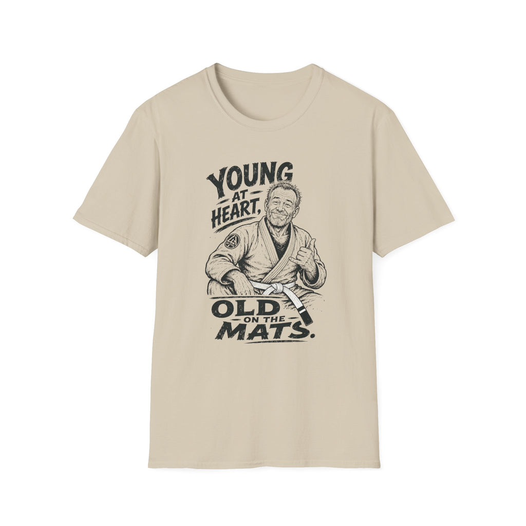 Young at Heart White Belt T-Shirt