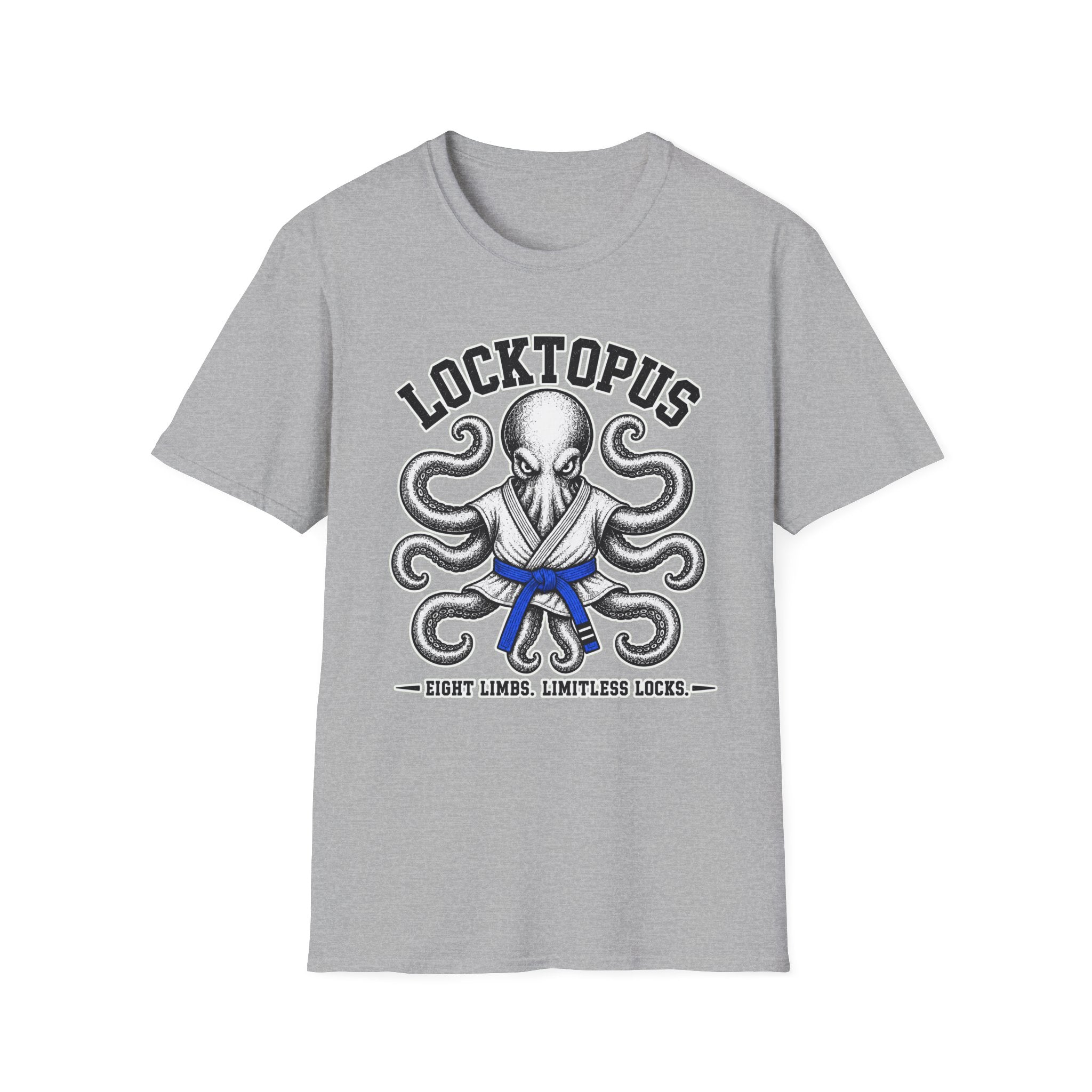 Locktopus Blue Belt T-Shirt