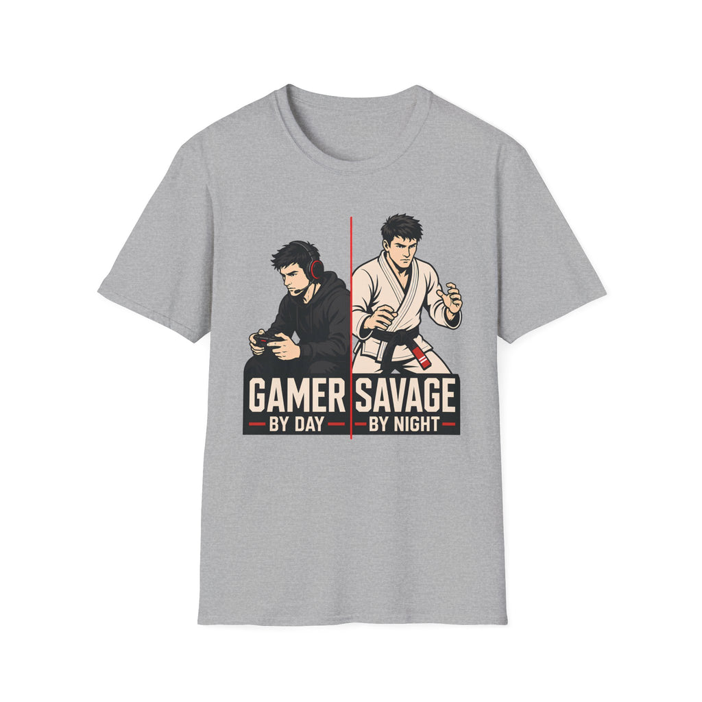 Gamer by Day Black Belt T-Shirt